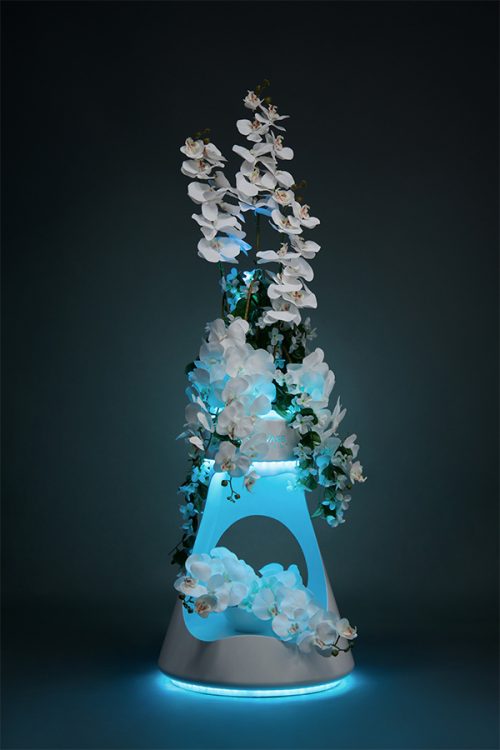 Bespoke Illuminated Fibreglass Vases